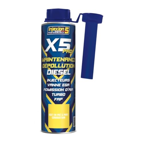 Maintenance dépollution Diesel Injexion 5 additif trajet urbain 300ml