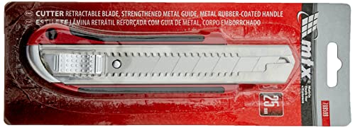 Mtx Estilete Lamina 25 Mm Lamina Retratil Ponta De Metal