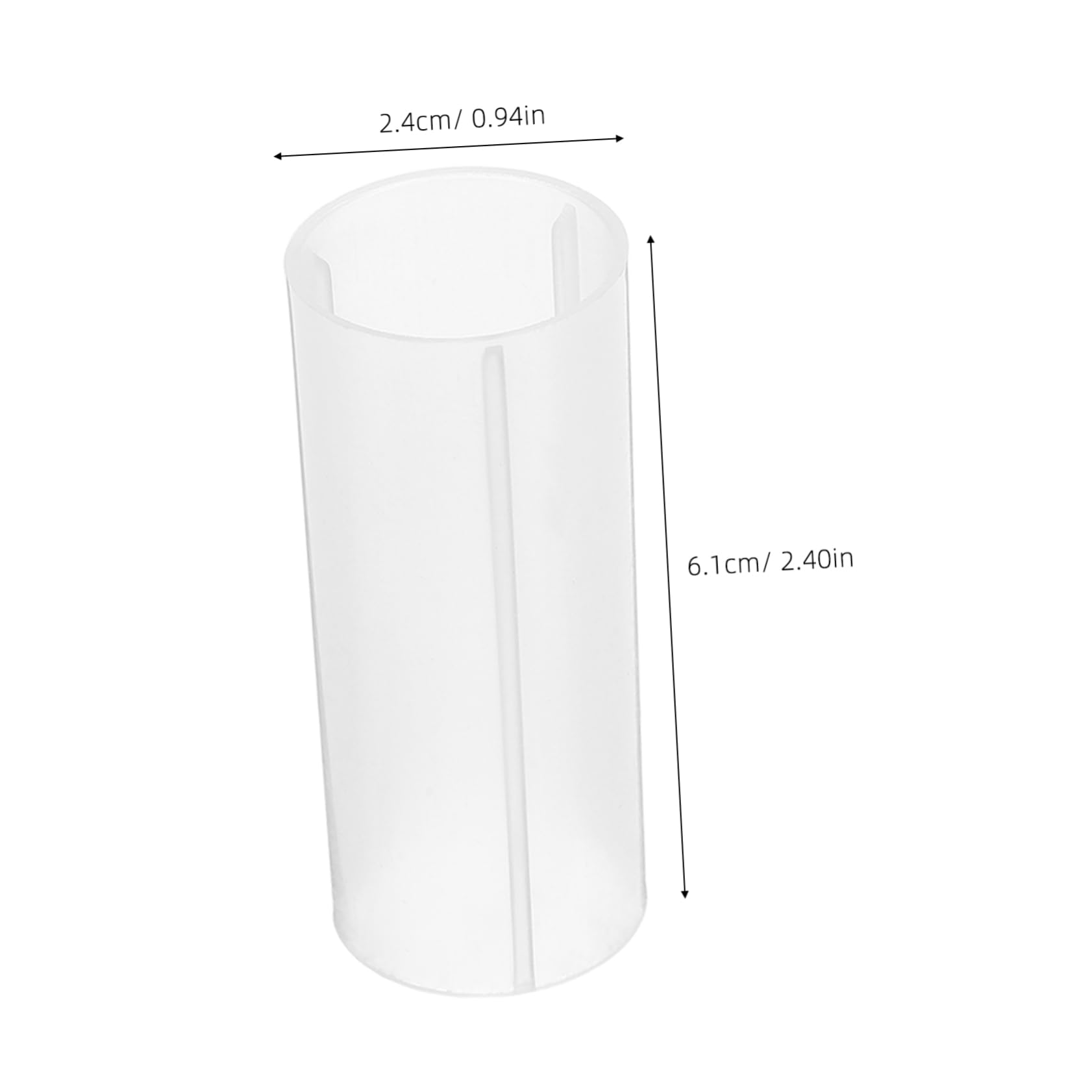 Angoily 30pcs Battery Protective Sleeve for Batteries Plastic Holder for Secure Storage Heat Insulation and Organization Cases