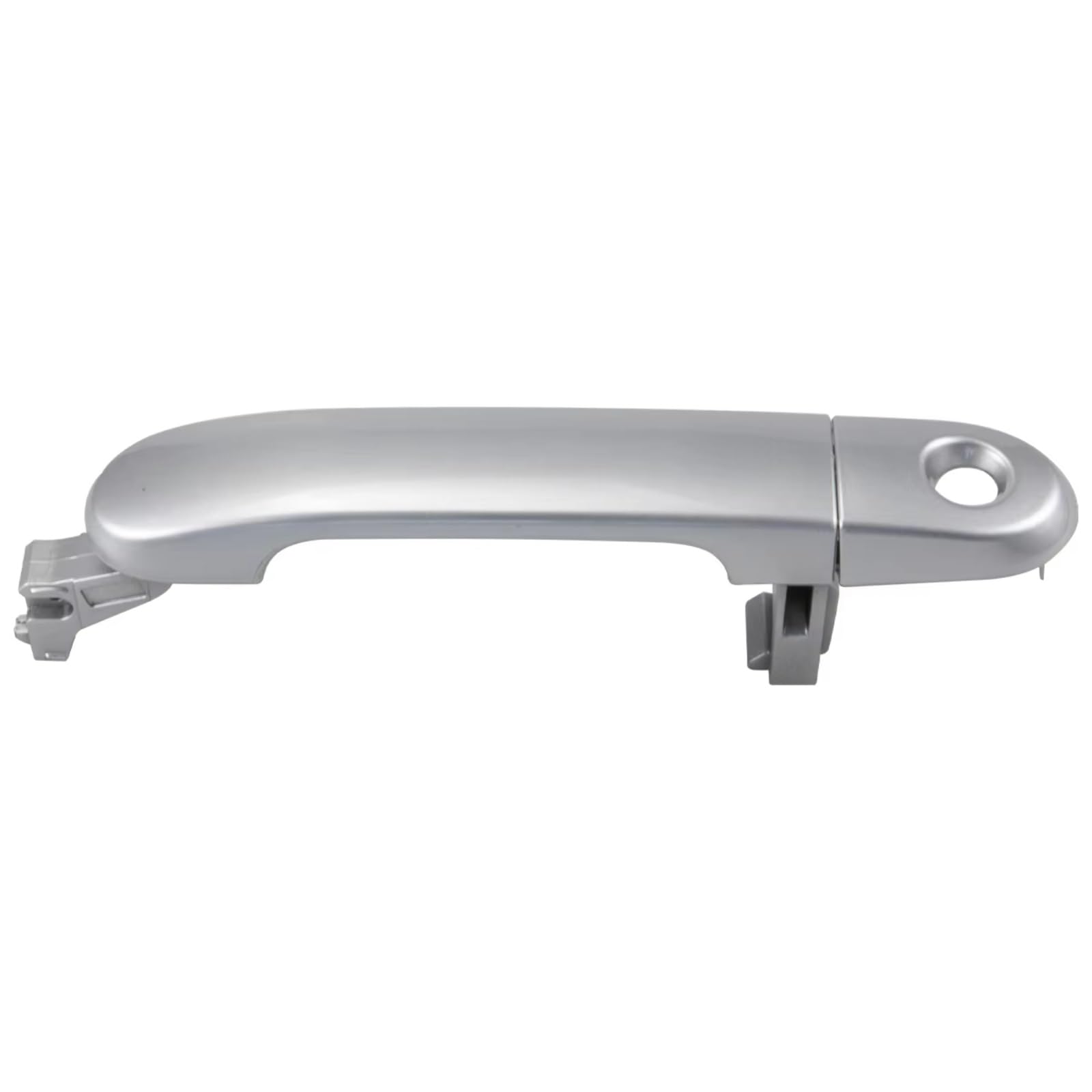 for Nissan for Versa 2007-2012 for Tiida 2007-2011 82640-EL12A 82641-EL12A Car Exterior Door Handle Front Left 1piece Car Outer Door Handle(Silver Front Left)