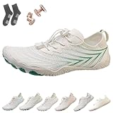 Scarpe di messa a Terra con Rame, Calzature di messa a Terra a piedi nudi, Scarpe da Trekking a piedi nudi da Donna morbide e comode (B-Green,44)