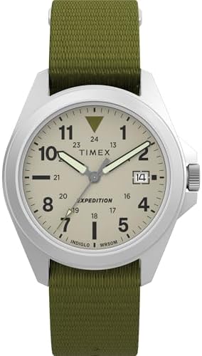 Timex Relógio Expedition Field unissex de 36 mm - pulseira verde