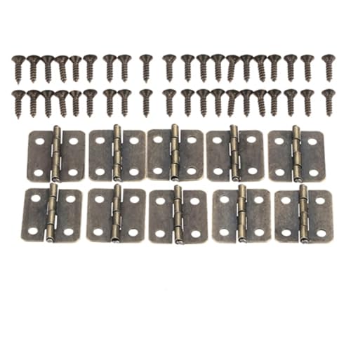 Charnière de porte d'armoire pour réparer un coffret en bois - 6