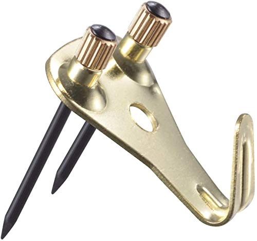 ganci per cornici con chiodi, resistenti e versatili, ganci da parete in metallo per appendere foto, specchi, decorazioni (20pcs)