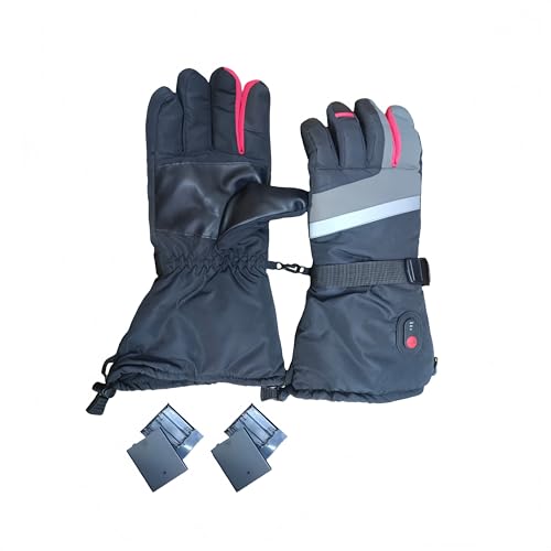 Gants chauffants à batterie pour froid extrême -30℃ tactiles et étanches