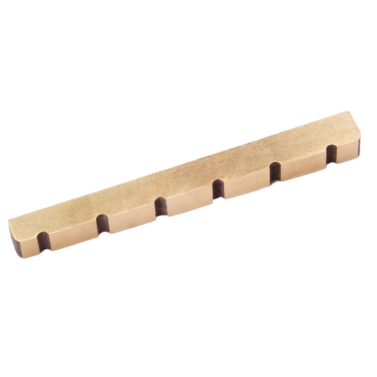 HEMOTON Precision Brass Nut for Guitar 42mm Slotted Nut Perfect for Classical/electric Bass