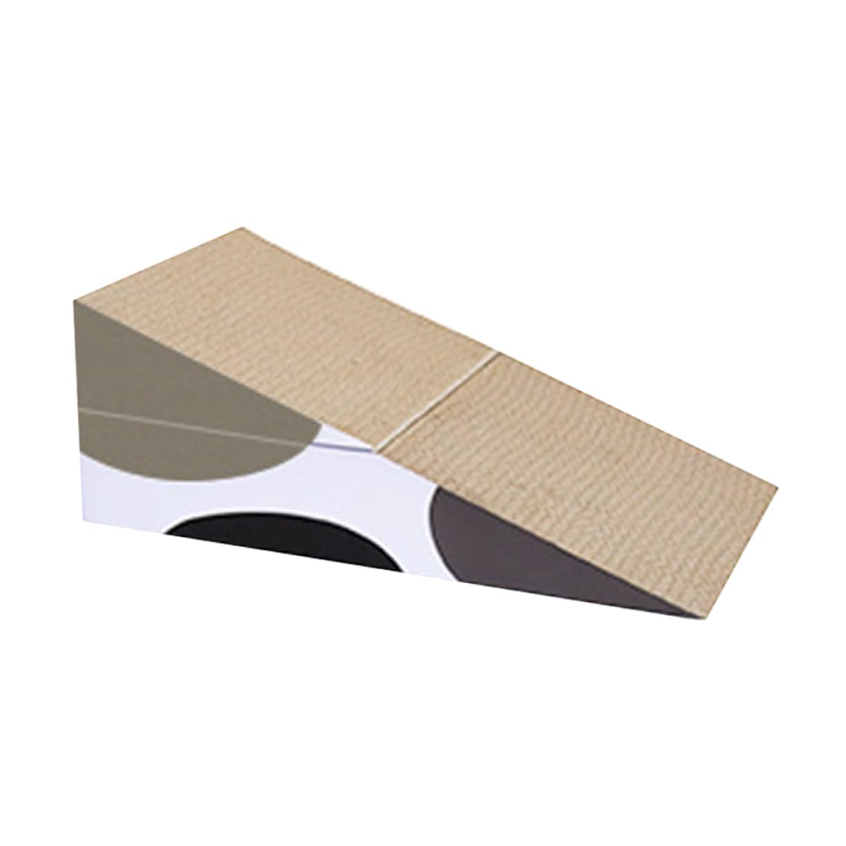 BESPORTBLE Rascador De Cartón para Gatos Triangular Plegable Almohadilla para Rascar Salas De Estar
