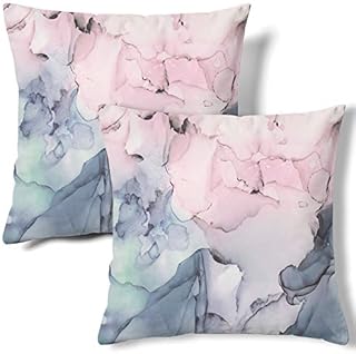 HMS Happy Memories Velvet Pillow Cases Square Decorative Throw Pillow Cover 45x45cm(18x18 Inch) Set of 2 for Couch Sofa Bed Living Room Bedroom (Yellow Bird Boho)
