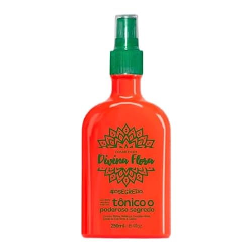 TÔNICO ANTIQUEDA E CRESCIMENTO 250ml DIVINA FLORA - LEIA COM ATENÇÃO TODAS AS INFORMAÇÕES ANTES DE F