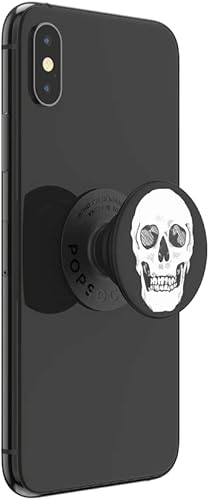 Miniatura 6 de PopSockets Agarre para teléfono con soporte expansible, Skull PopGrip - Shaky Bones