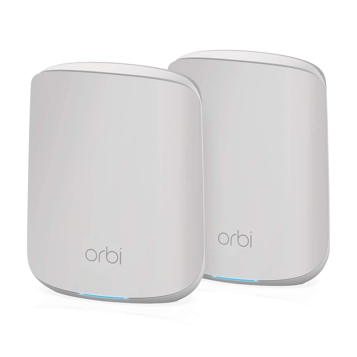 Netgear Orbi Whole Home Dual Band Mesh WiFi 6 System (RBK352) – Router with 1 Satellite Extender | Coverage up to 3,000 sq. ft. and 30+ Devices | AX1800 WiFi 6 (Up to 1.8Gbps), White, Medium (RBK352-100EUS)