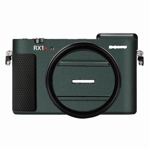 Mebont カメラアクセサリー ステッカー Sony RX1RM3 RX1R IIIカメラに適合する保護装飾ステッカーで、耐擦傷性、耐摩耗性を備えたカメラスキン保護フィルム、迷彩(松石英)