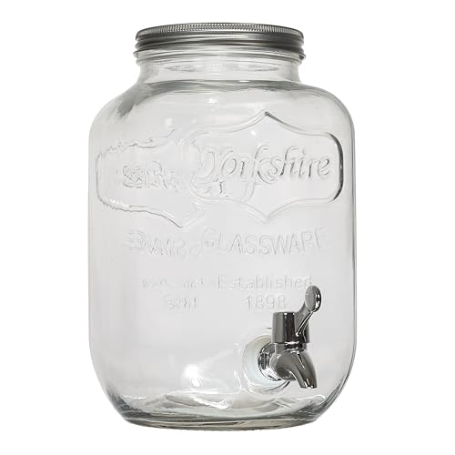 Saveur et Degustation KV7169 FONTAINE GLASGETRÄNK 4l, klar, 15 x 15 x 25,5 cm