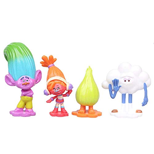 Hfzxm Trolls Toys Mini Action Figures ,12Pcs Cake Topper #TOP1