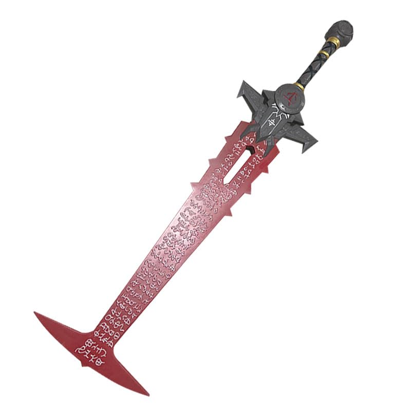 Mingshao 47" Foam Sword for Doom Eternal Foam Crucible Sword Cosplay Prop for Collection Costume Xmas Gift and Halloween