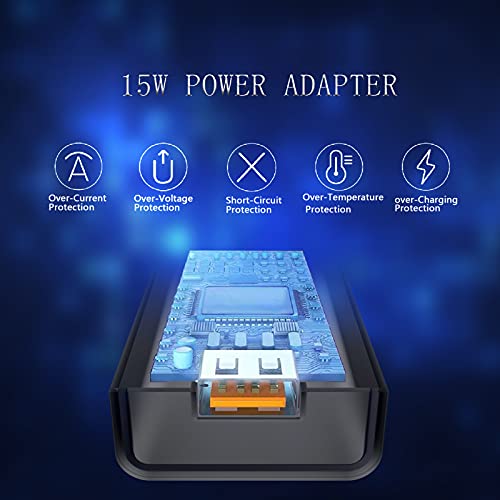 15W Fast Charger for New Fire HD 10,5Ft USB C Cord Compatible for Kindle Fire HD1011th