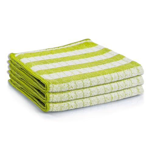 Das Blaue Wunder Extra Spültuch 30cm x 30cm (3er-Set, Limette), Spültuch mit Bambusfasern, Reinigungstuch zum Putzen und Trocknen, extrem saugfähig und schnelltrocknend Das Blaue Wunder Extra Spültuch 30cm x 30cm (3er-Set, Limette), Spültuch mit Bambusfasern, Reinigungstuch zum Putzen und Trocknen, extrem saugfähig und schnelltrocknend