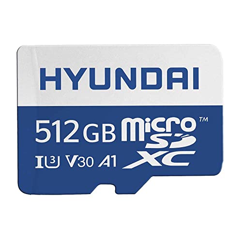 HYUNDAI microSDXC UHS-1 [J[h A_v^[t 95MB/s (U3) 4KrfI EgHD A1 V30 (SDC512GU3) 512GB