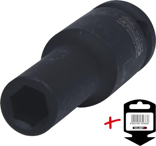 KS Tools 1/2 Inch Hexagonal Impact Socket, 10 mm, 515.1110 E - Image 2