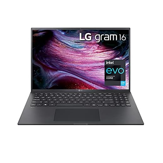 LG Gram 16Z90P - 16" WGXGA (2560x1600) Ultra-Lightweight Laptop, Intel evo with 11th gen CORE i7 1165G7 CPU , 16GB RAM, 1TB SSD, Alexa Built-in, 19.5 Hours Battery, Thunderbolt 4, Black - 2021