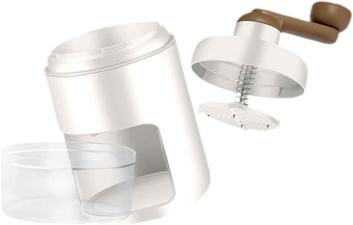 Hand Crank Manual Ice Shaver for Home Use Easy Labor-saving Kitchen Tool for Cocktails and Parties for Special Occasions