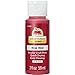 Acrylic craft paint, deep red