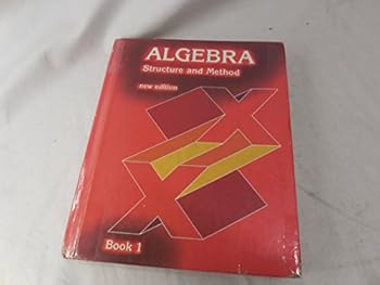 Hardcover Algebra Structure and Method (new edition) (Book One) Book