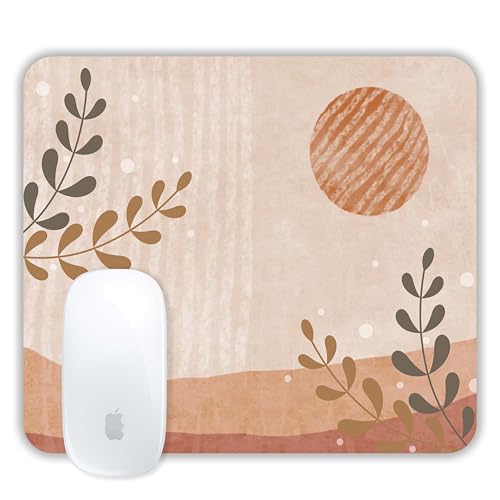 Image of TURTLEWINGS | Mousepad | Smiley - 22x18 cm, 3mm Thick | Abstract Design Non-Slip Rubber Base | Office, Study & Gaming Use | Premium Smooth Surface 11 22