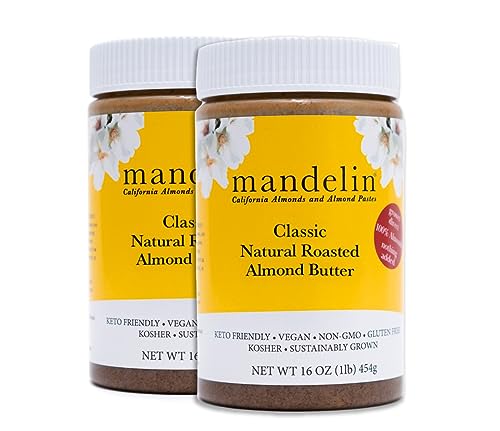 Pure Natural Almond Butter 2 lb