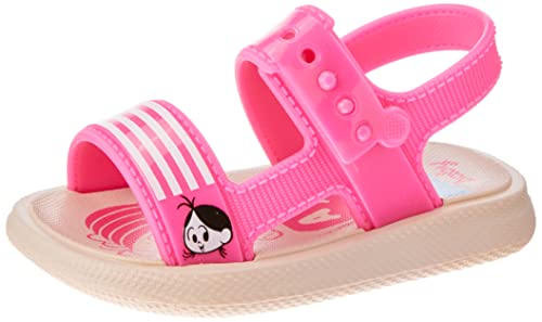 Sandália Turma da Mônica Hora do Banho, Ipanema Kids, Bebê Unissex, Rosa/Rosa, 23/24