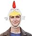 Chicken HAT MGS Metal Gear Solid 5 V The Phantom Pain Plushie Headwear Cap White