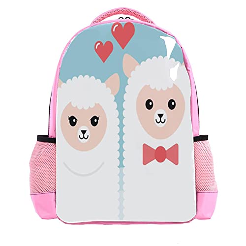 Sac à dos multicouche Alpaga Heart Star avec grand compartiment ergonomique