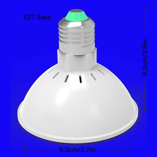 QIANYAN 460nm 470nm Volle Blaue LED Pflanzenlampe für Sämlinge, 440nm Blau Pflanzen wachsen Lampe fördern Photosynthese, Full Blue LED Pflanzenleuchte, Geführte wachsen Lichter