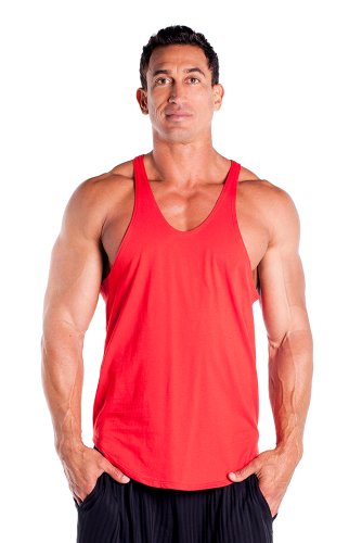 Pitbull Gym Stringer Tank Top - red - XL