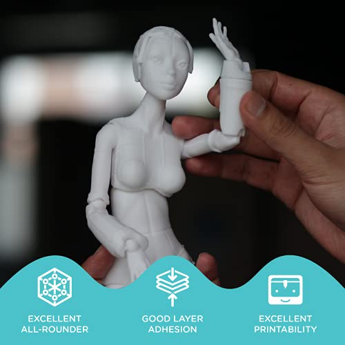 Polymaker PB01002 Filament PETG hitzebeständig, hohe Zugfestigkeit 1.75mm 1000g white PolyLite™ 1 pc(s)