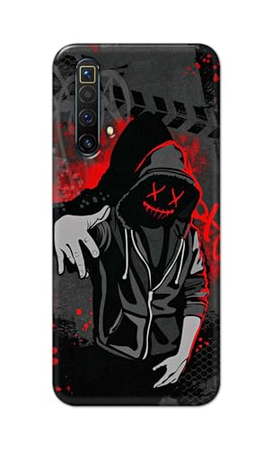 Image of Printed Hard Back Cover for Realme X3 | X3 SuperZoom Back Cover (Hoodie Rapper) -190724(EA)