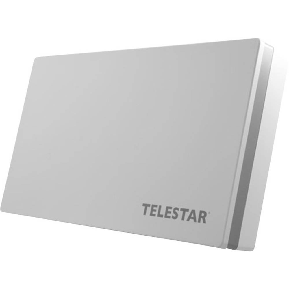 TELESTAR DIGIFLAT 1 – Antenna piatta | Antenna satellitare per 1 utente, montaggio su finestra/parete/palo, incl. utensili di montaggio