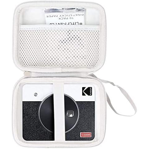 Khanka Tasche Kompatibel für Kodak Mini Shot 3 Retro C300R & Mini 3 Retro P300R Tragbare Sofortbildkamera Mobiler Handy Fotodrucker Cover