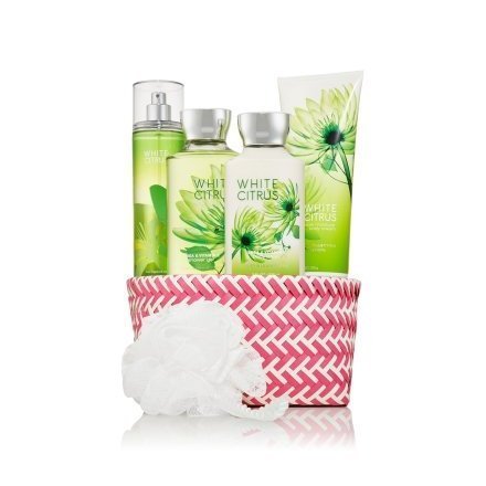 Bath & Body Works Signature Collection" White Citrus" Fragrance Mist ~ Body Lotion ~ Shower Gel ~ Tr