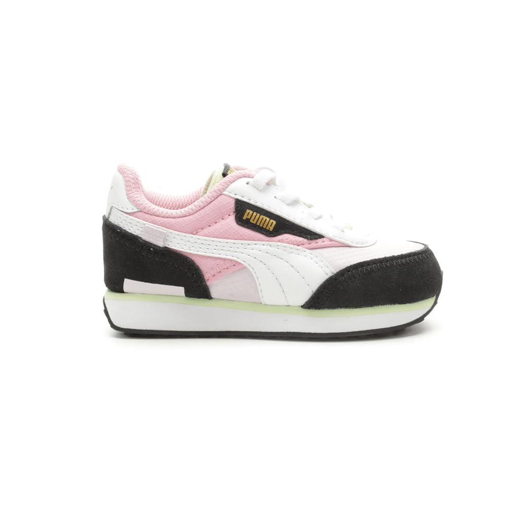PUMA Infant Girls Future Rider Bouquet Lace Up Sneakers Shoes Casual - Purple - Size 4 M