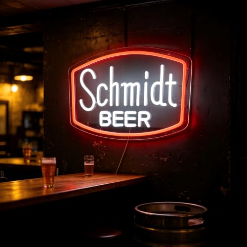 Image of Beer Neon Sign Wall Light for Home Bar Man Cave Pub Party Decor