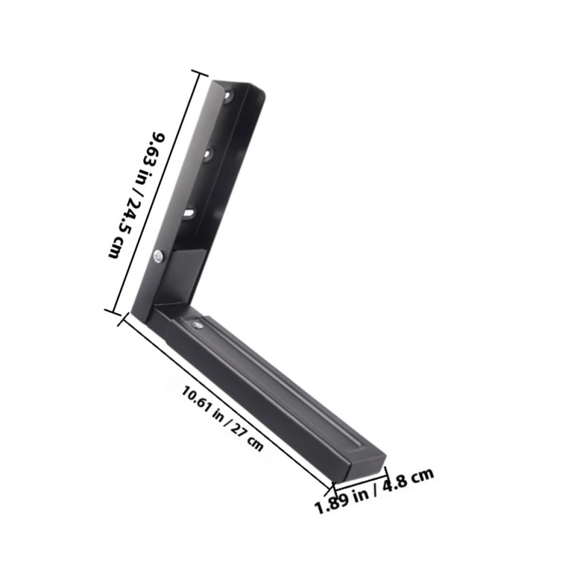 SOIMISS Soporte de Acero para Microondas Plegable y Telescópico de Pared