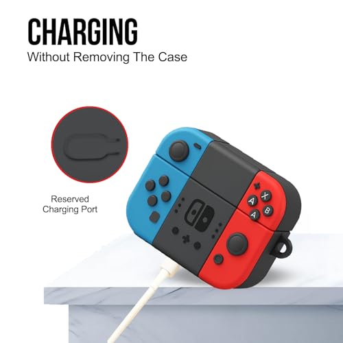 Image of Silicone Case Cover Compatible for OnePlus Nord Buds 3 | 3 Pro (Game, Lanyard)