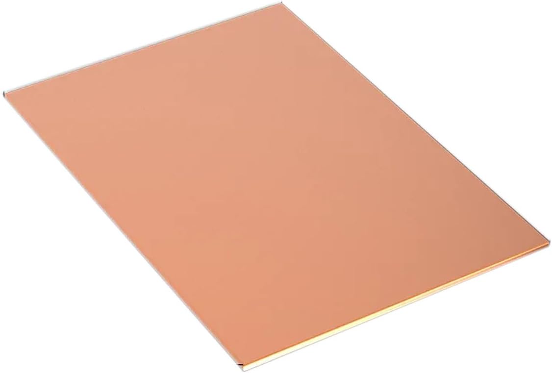 Copper Sheets Pure Copper Sheet Metal Copper Plates 21 Kind Size Optional,4mm x 200mm x 200mm