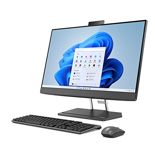 Image of Lenovo IdeaCentre AIO 5i 27 inch QHD Touchscreen All-in-1 Desktop Computer - 12th Gen Intel Core i7-12700H 14-Core up to 4.7 GHz CPU, 16GB DDR5 RAM, 1TB NVMe SSD, Intel Iris Xe Graphics, Windows 11 Home