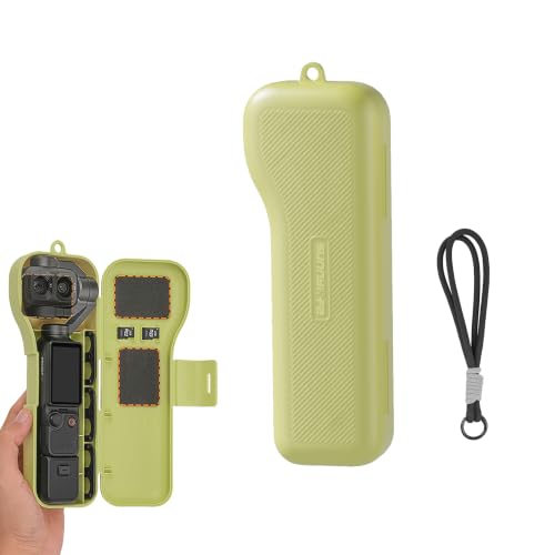 TOMGDRACO DJI���� Osmo Pocket 4P �n�[�h�v���e�N�V�����P�[�X �ی�J�o�[ �t�B���^�[���[�t�� �ϏՌ� �S�ʕی� �g�ѕ֗�