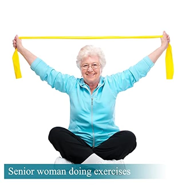 Sratte Resistance Band Bulk Elastic Exercise Workout Stretch Bands for Exercise, Portable Skin Friendly Elastic for Home Workout, Strength Training, Yoga, Pilates, Rehab