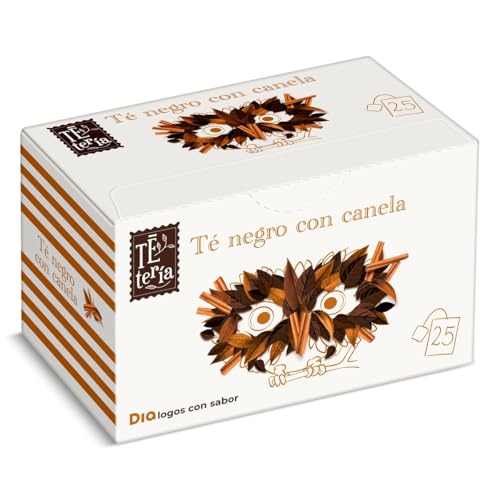 Té negro con canela Tetería de Dia caja 25 unidades