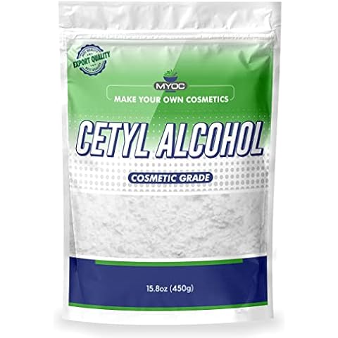 Myoc cetyl alcohol powder (450gm) - cosmetic grade, no adulterant, emulsifier, thickening agent DIY Cosmetics, Soaps, lotion, cream, face wash, balms and ointments Cover