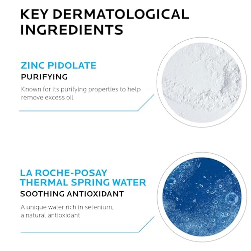 Image of La Roche-Posay Effaclar Foaming Gel Cleanser for Oily Skin | Face wash for oily skin with zinc pidolate to remove excess oil & shine. Alcohol free, oil free & sensitive skin tested.